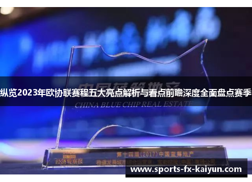 纵览2023年欧协联赛程五大亮点解析与看点前瞻深度全面盘点赛季